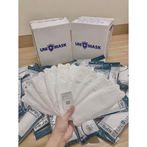 Khẩu Trang Kf94 Uni Mask thiết kế 4D Chất Lượng Cao Chuẩn Chính Hãng - Beoi Mart