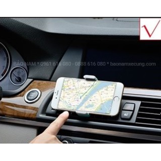 Giá đỡ điện thoại kẹp cửa gió xoay 360 độ