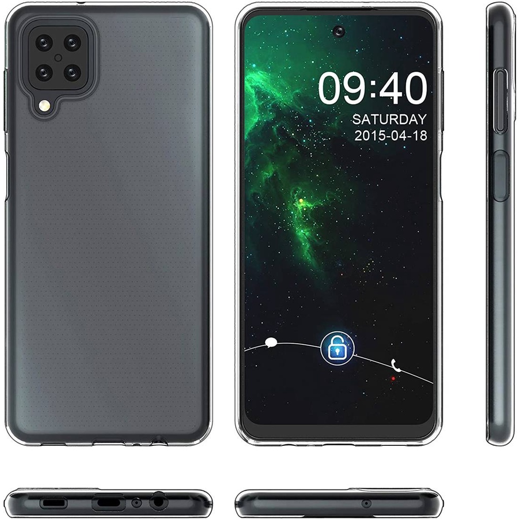 Ốp dẻo trong suốt Samsung Galaxy A12