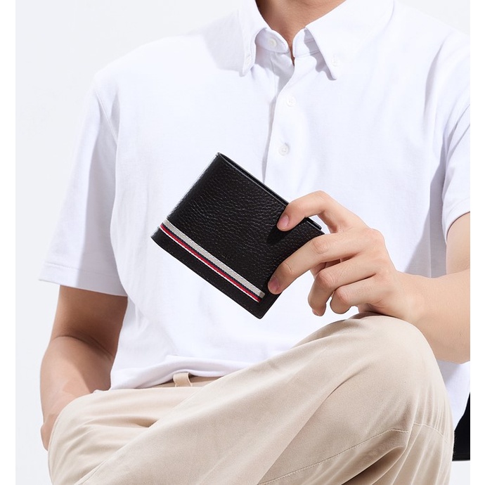 Ví Nam Da Bò Cao Cấp Màu Đen, Màu Nâu WT Leather MILLIMAL BROS BI-FOLD