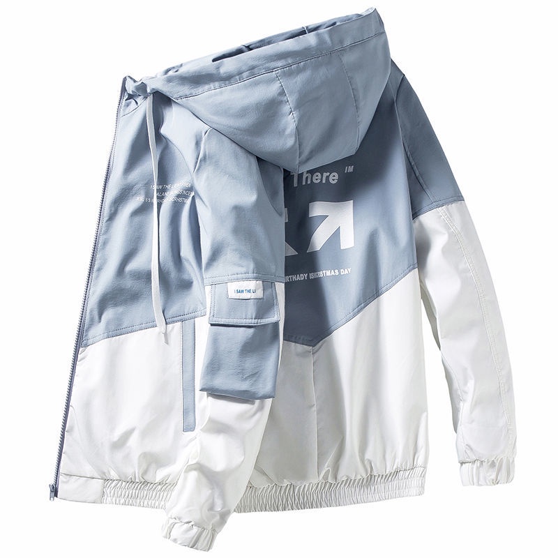 Áo khoác hoodie lót nhung dày dặn dáng rộng thời trang cá tính cho nam