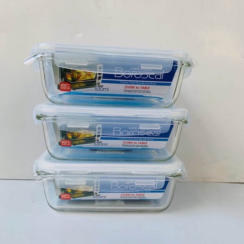 Hộp Thủy Tinh Chữ Nhật Lock&Lock Clear LLG426