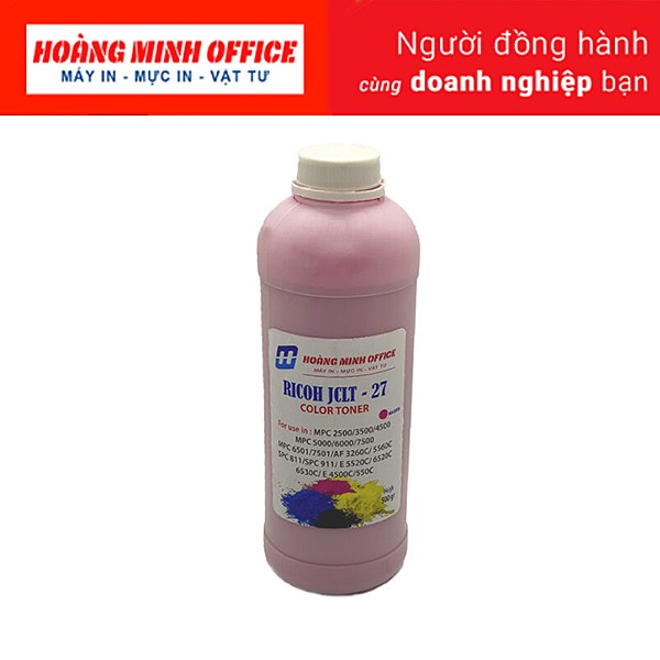 Mực màu Ricoh MP C2500/ C3500/ C6000/ C7500/ C6501/ C7501...MUA LẺ MÀU ( 500 g )