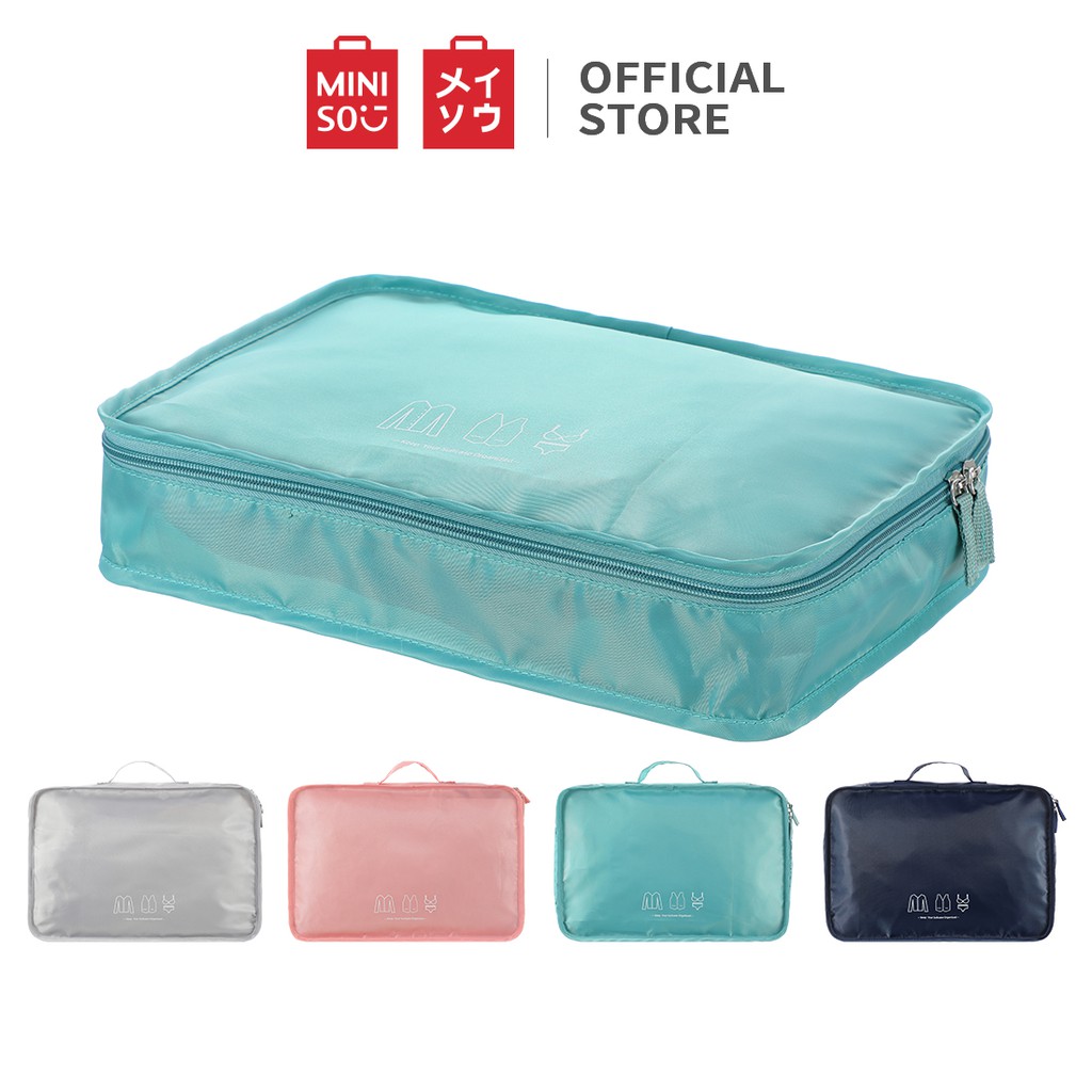 Miniso Túi đựng đồ du lịch đơn giản vừa (phối nhiều màu)