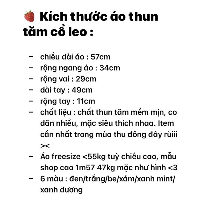 Áo giữ nhiệt cổ leo (ảnh thật shop chụp kèm video)