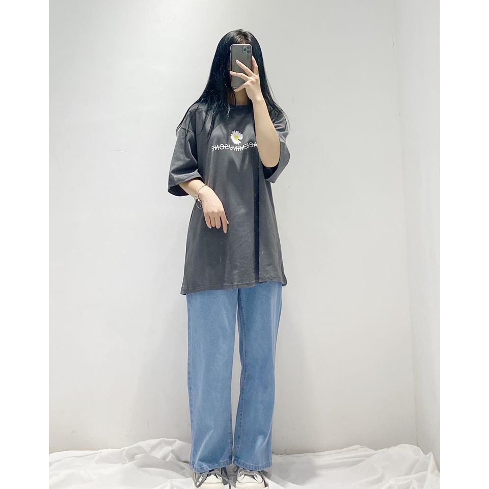 (FREESHIP) Áo thun hình hoa cúc Ulzzang
