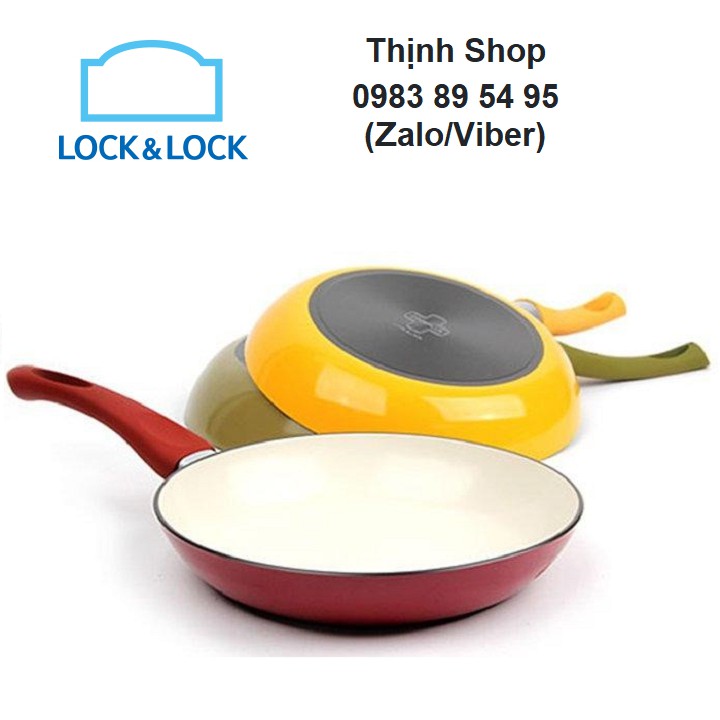 chảo sứ lock&lock - chảo sứ