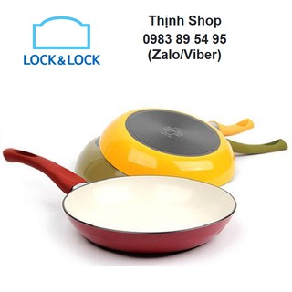 chảo sứ lock&lock - chảo sứ