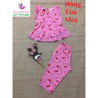 TÀ XÉO Đồ bộ mặc nhà Big Size cao cấp