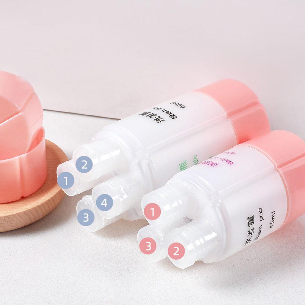 Hộp Đựng Dầu Gội / Sữa Tắm / Nước Hoa 4 Trong 1 Có Thể Tái Sử Dụng Kèm Giá Đỡ Tiện Lợi