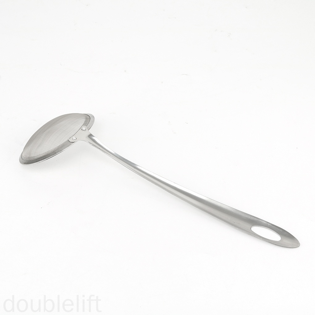 Vợt Vớt Thực Phẩm Ráo Dầu Bằng Thép Không Gỉ Tiện Dụng