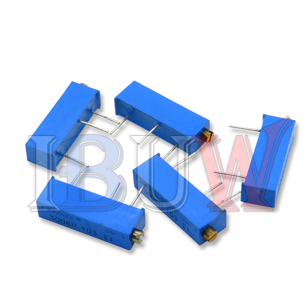 Set 10 Chiết Áp Đa Năng 3006P 1K 2K 5K 10K 20K 50K 100K 200K 500K 100R 200R 500R 100 200 500 ohm Chuyên Dụng