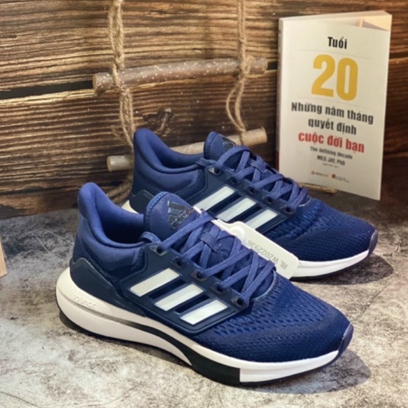 Giày Running shoes eq21 xanh than hàng cao cấp - Best quality