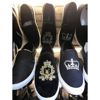 [SALE THẬT] Giày thời trang cao cấp thêu huy chương Dolce & Gabbana [ẢNH THẬT][2020]