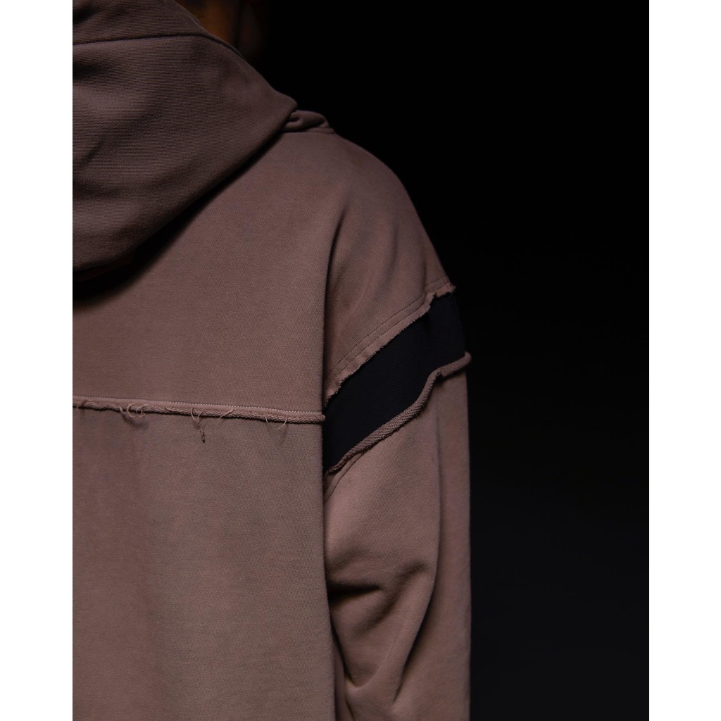 Áo hoodie 'GOLDIE NOCF' giặt nhuộm 100% nỉ French Terry