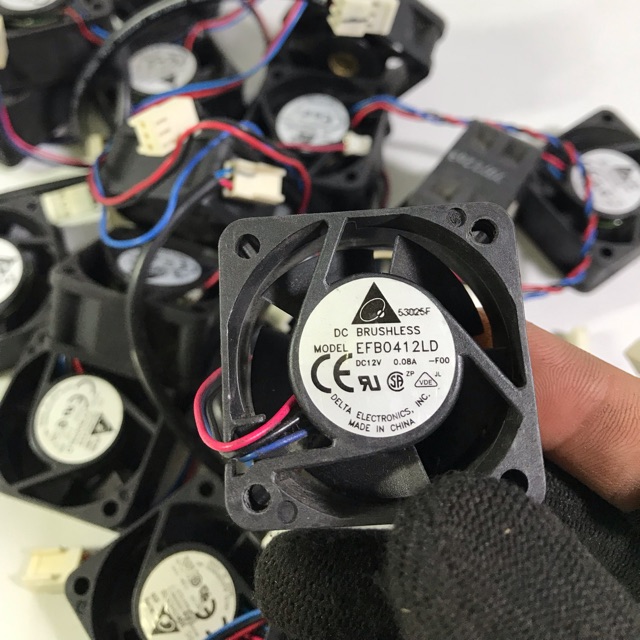 Quạt tản nhiệt 4cm Delta 12v 0.08A