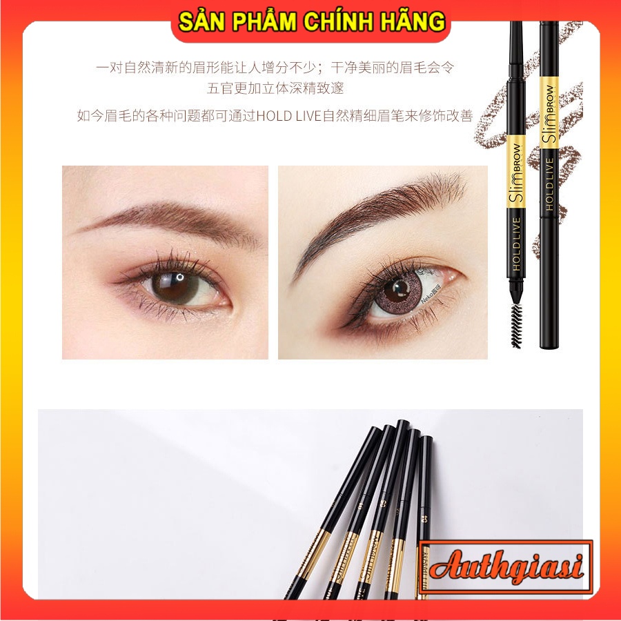 Chì kẻ mày HOLDLIVE Slim Brow hold live đẹp tự nhiên | BigBuy360 - bigbuy360.vn