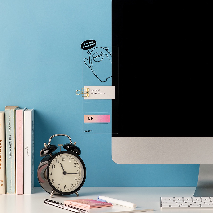 Bảng Ghi Nhớ ARTBOX Hàn Quốc Hình Iren Dán Bên Trái Máy Tính, Tivi 20cm