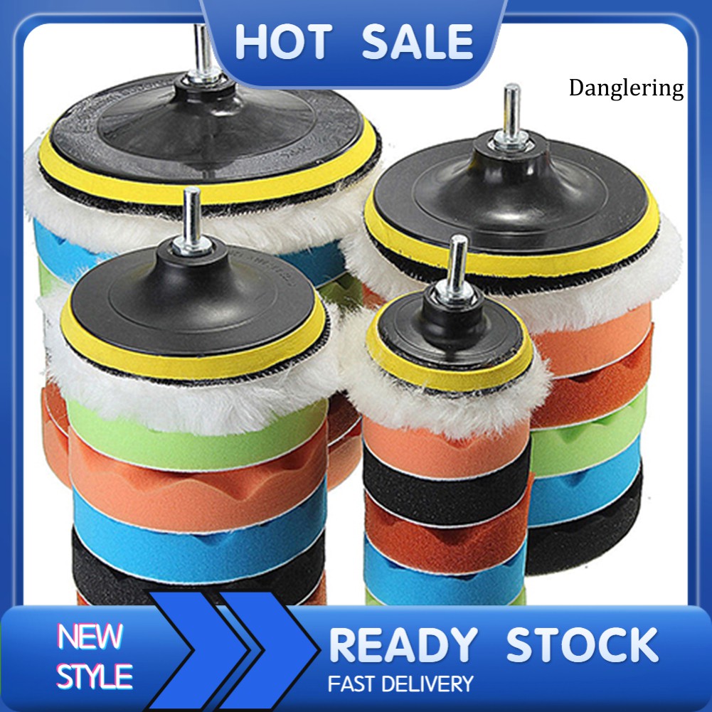 Bộ Xốp Đánh Bóng Xe Hơi 7 Món 3 / 5 / 6 / 7 Inch
