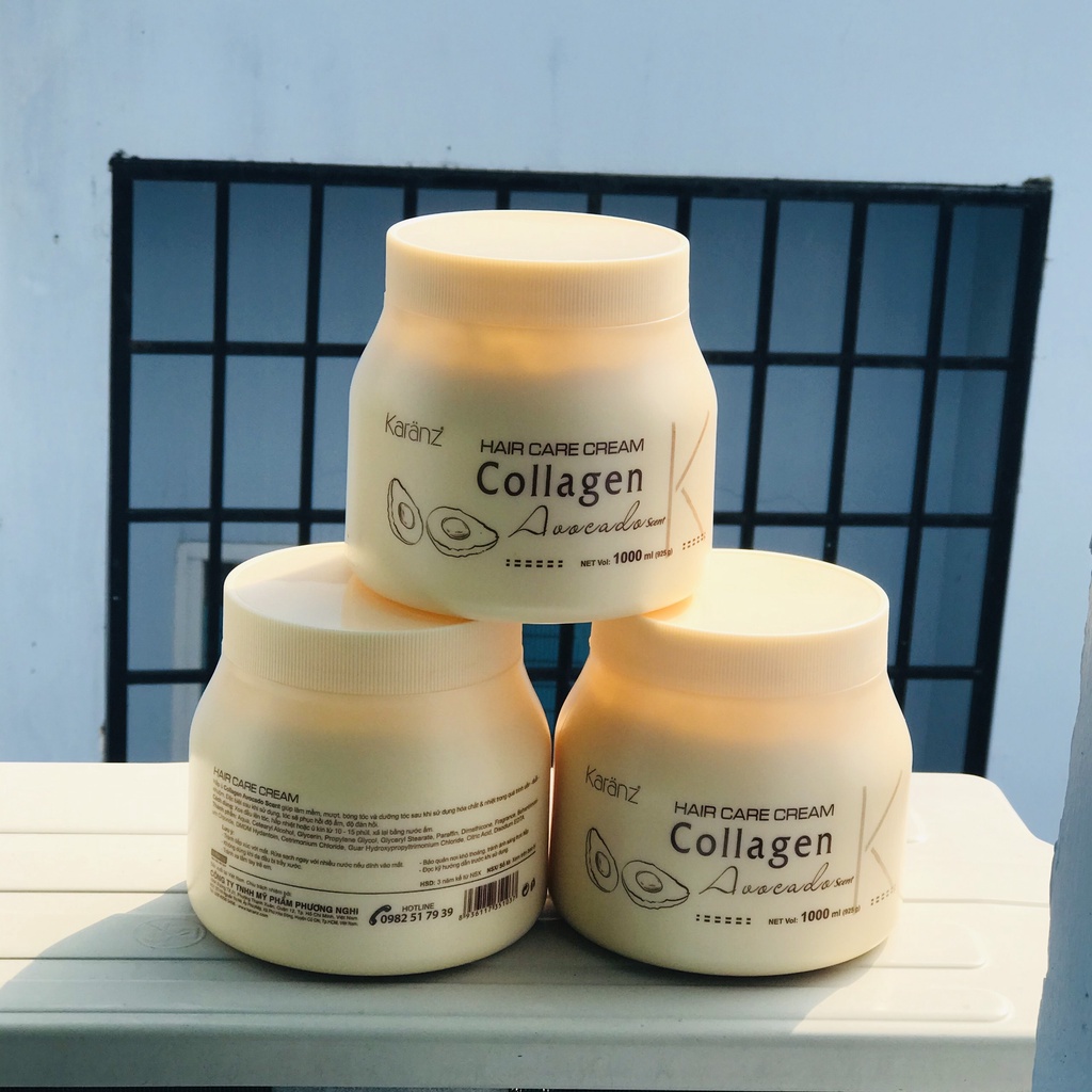 Hấp ủ tóc mềm mượt Collagen Avocado Karanz 500ml