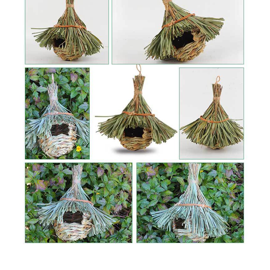 Bird's Nest Bird's Nest Sản phẩm vật nuôi rơm Thủ công mỹ nghệ