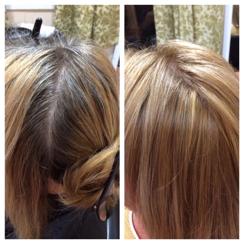 Thuốc Nhuộm Phủ Bạc Hàn Quốc Cao Cấp Màu Nâu Vàng Sáng 1 Phút Light Brown Cover Grey Hair Dye Cream
