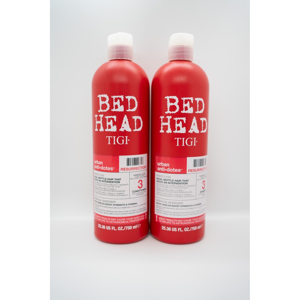 ❤Cam kết 100% chính hãng ❤ Bộ dầu gội xả TIGI BED HEAD đỏ phục hồi cấp độ 3 mới | BigBuy360 - bigbuy360.vn