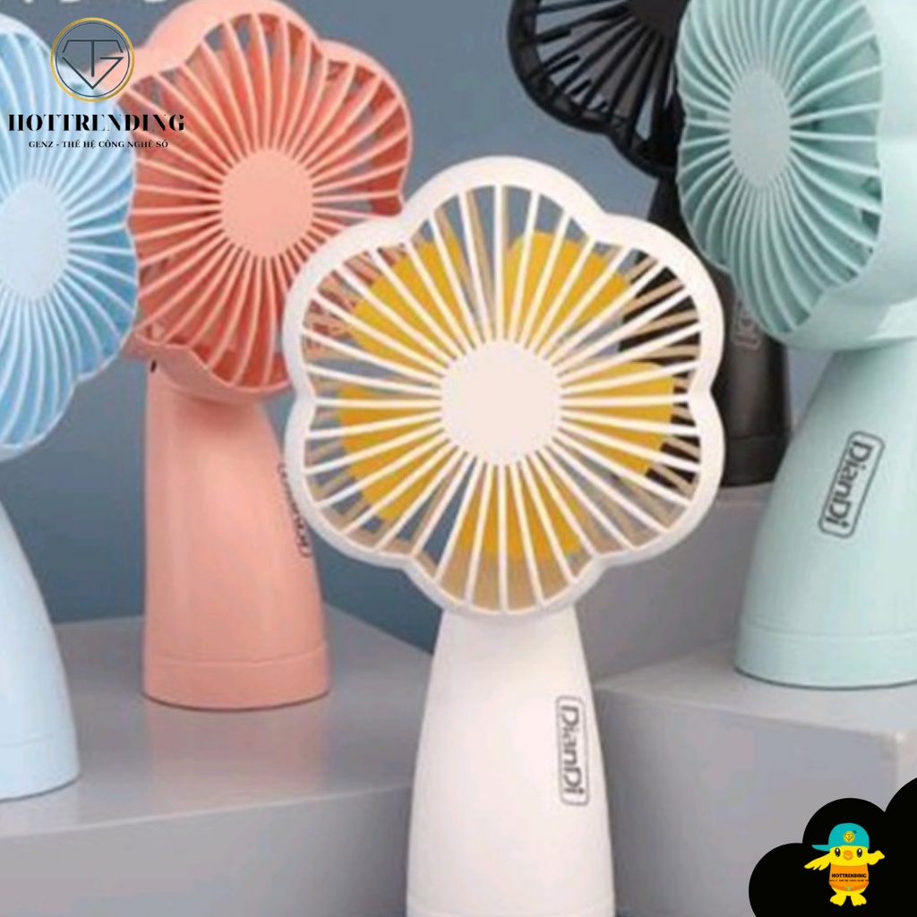 QUẠT CẦM TAY MINI FAN hottrend cute tiện lợi (MẪU MỚI) - PIN SẠC CHẤT LƯỢNG