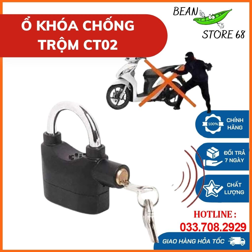 Ổ khóa chống trộm, ổ khóa cửa, Khóa Chống Trộm Loại Tốt Mua Ngay Ổ khóa báo động chống trộm Kinbar CT02 Cao Cấp