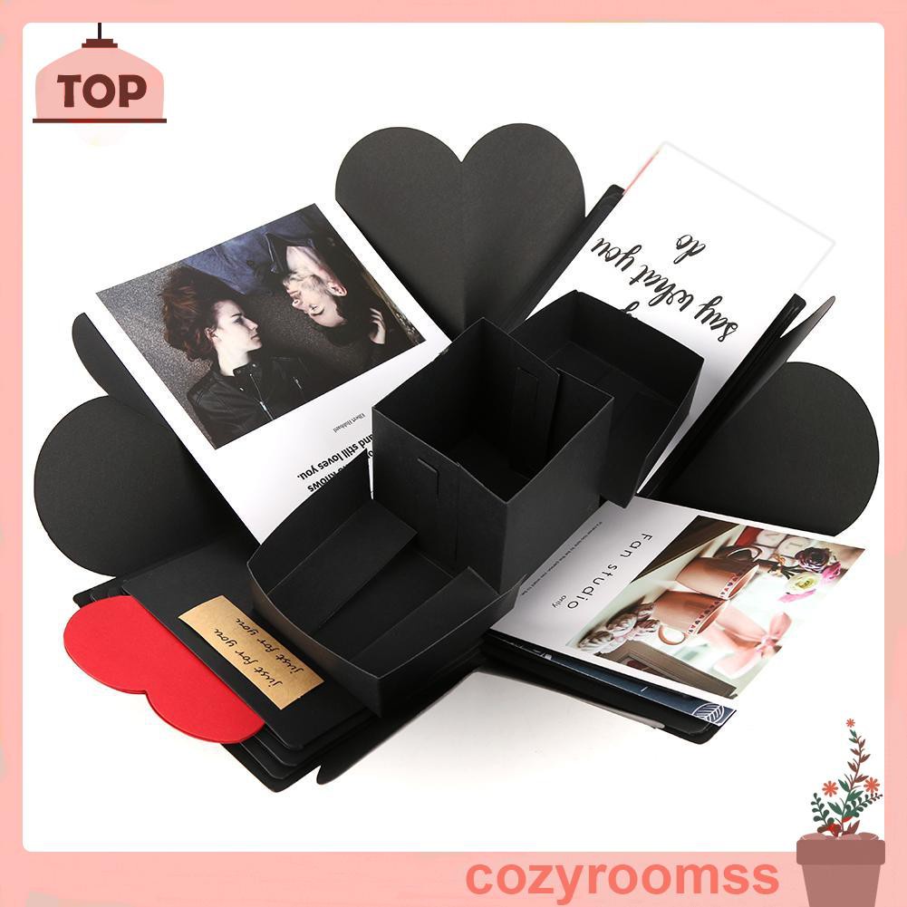 Hộp đựng quà bất ngờ DIY làm album ảnh kỷ niệm