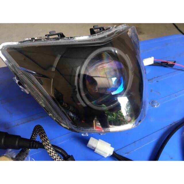 Bộ hella V6.0 limitted lên sẵn choá cho ex 150(bóng GTR 150% nhiệt màu 6500k) có hỗ trợ video call cụ thể