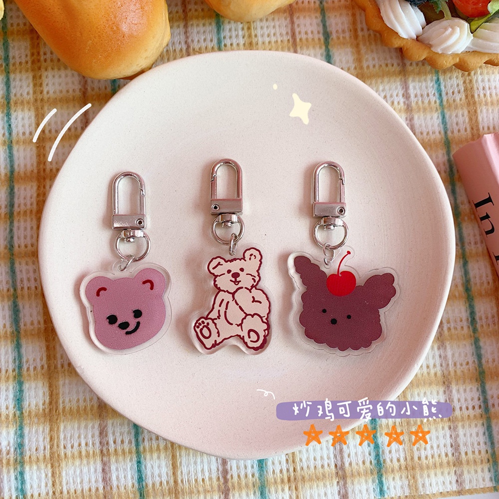 Vỏ Bảo Vệ Hộp Sạc Tai Nghe AirPods Pro/airpod 3/AirPods 2 Bằng Silicon Họa Tiết Hoa Tulip/Gấu Phong Cách Hàn Quốc Độc Đáo