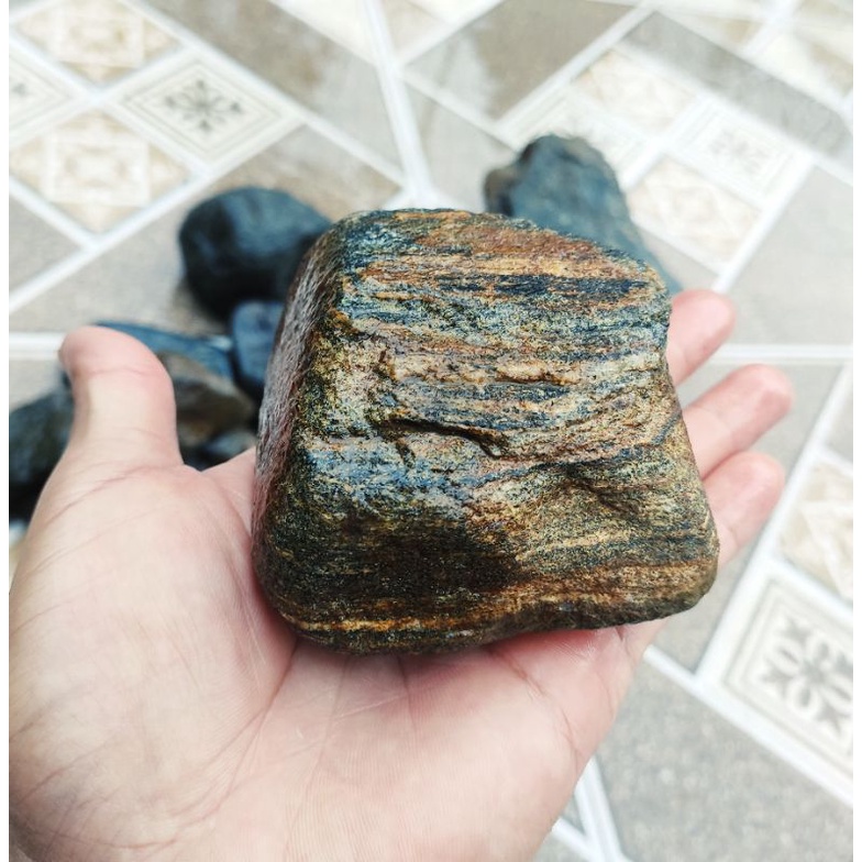 Đá Sỏi Cuội Vân Mây Cho Bể Cá