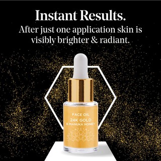 Dầu dưỡng Manuka Doctor 24K Gold & Manuka Honey Face Oil 12ml