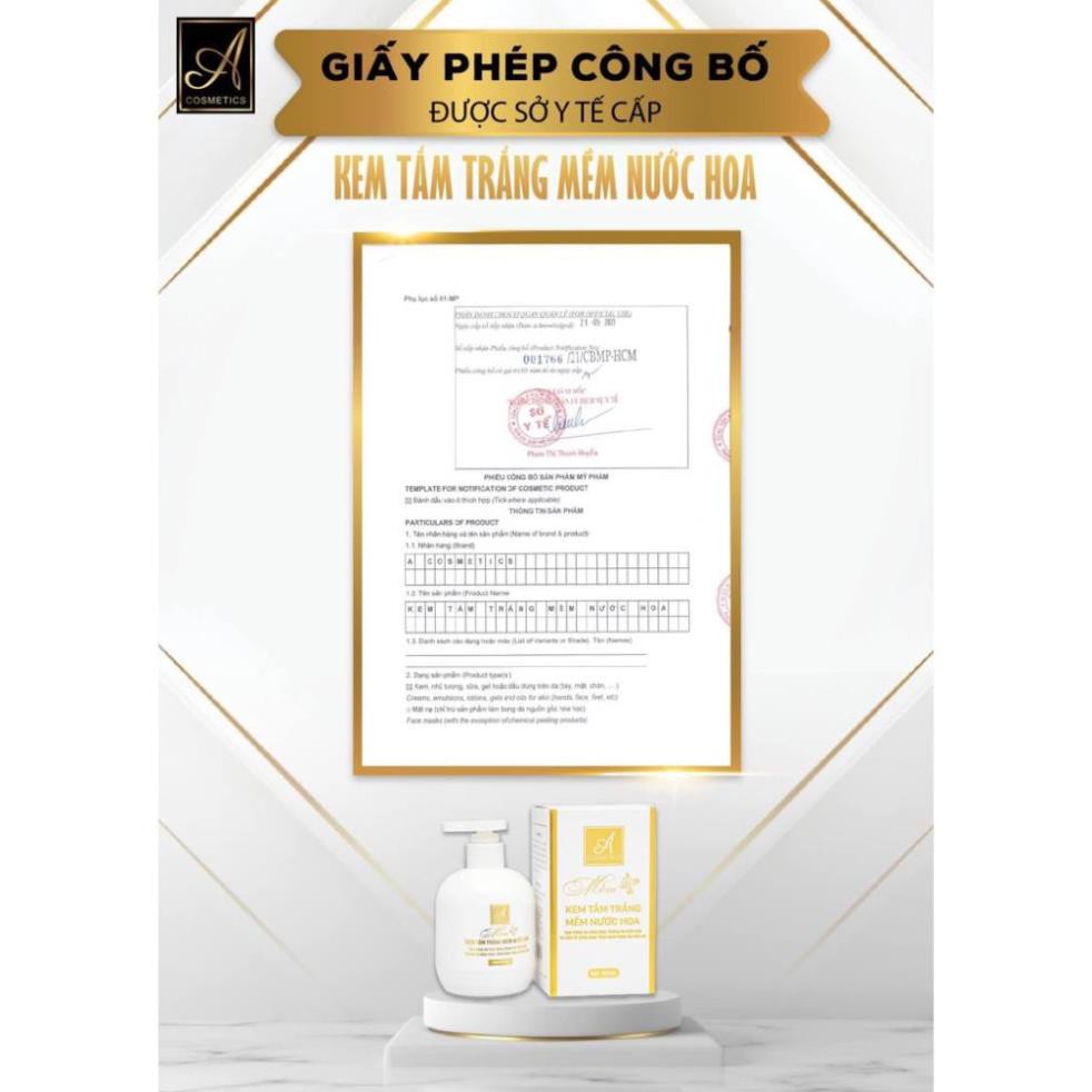 Kem Tắm Trắng Mềm Chữ A - Dưỡng trắng da siêu nhanh-bật tone ngay lần đầu sử dụng 150ml | BigBuy360 - bigbuy360.vn