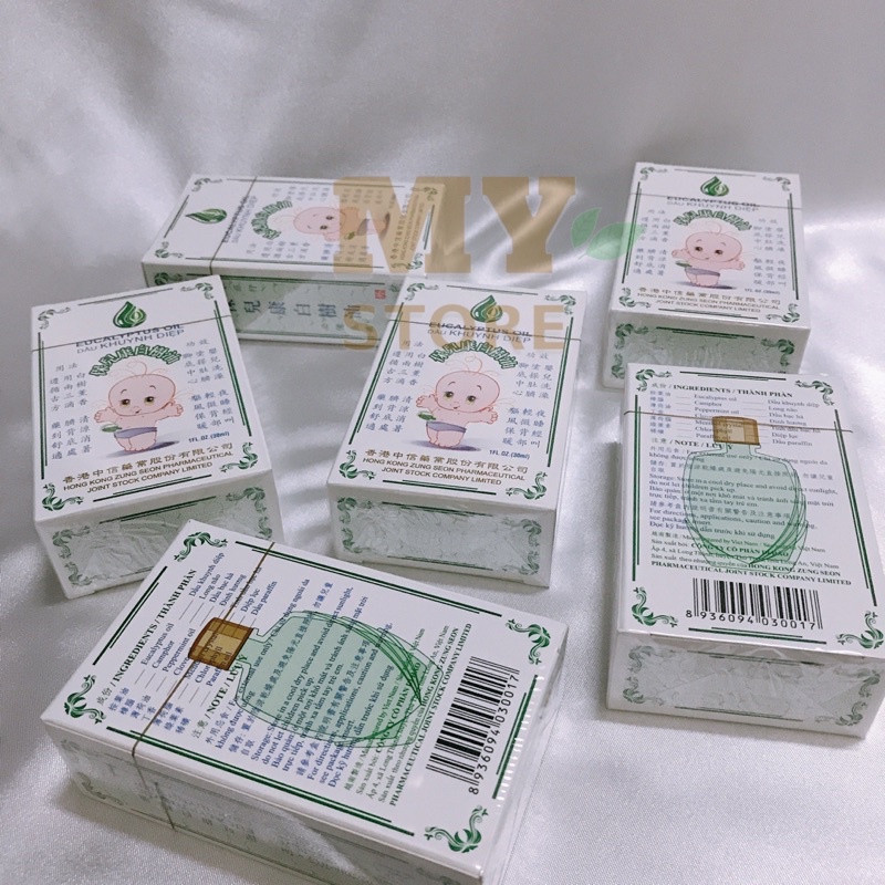 (Chính Hãng) Dầu Khuynh Diệp Hồng Kông Eucalyptus Oil 30ml