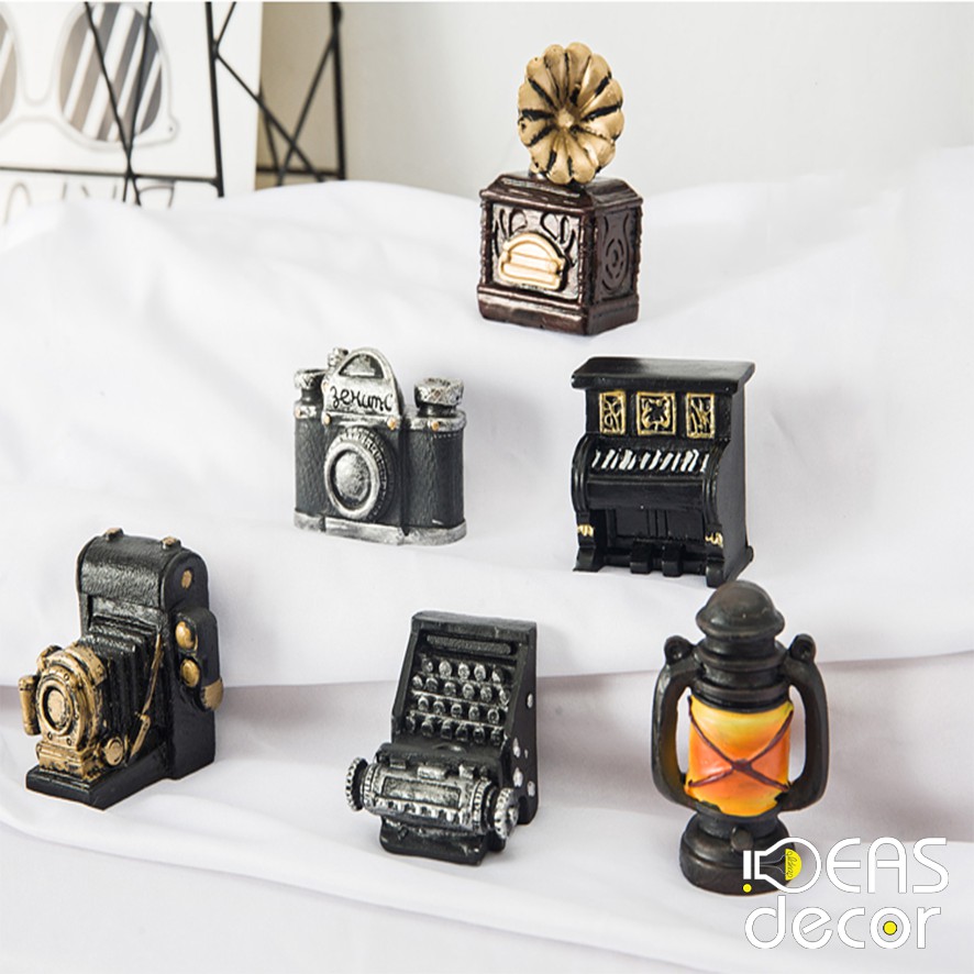 Mô hình chụp ảnh vintage - Chụp ảnh  đồ ăn, thức uống, mỹ phẩm, trang sức, quần áo - Ideas Decor