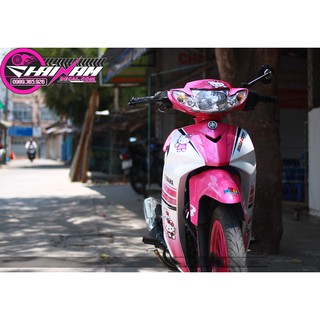 Tem Trùm Sirius Trắng Hồng Cá Tính Hello Kitty