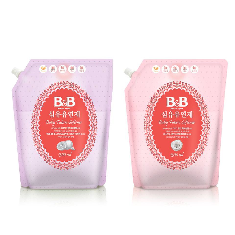 NƯỚC GIẶT DÀNH CHO BÉ B&B TÚI 1500ML