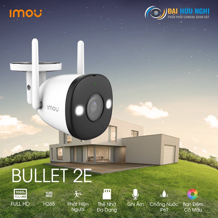 Camera wifi ngoài trời KBONE KN-B21F Full Color