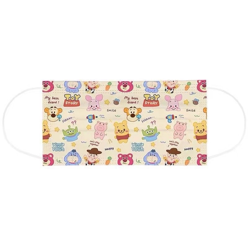 KHẨU TRANG Y TẾ - HOẠT HÌNH CUTE [ mỗi 1c một túi tuyệt trùng riêng]