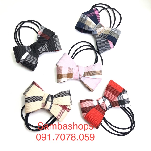 Cột tóc ca rô