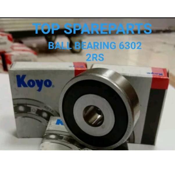 Bao Bì mới... Vòng Bi 6302 2RS KOYO Nhật Bản Kích Thước 10.25MM 66
