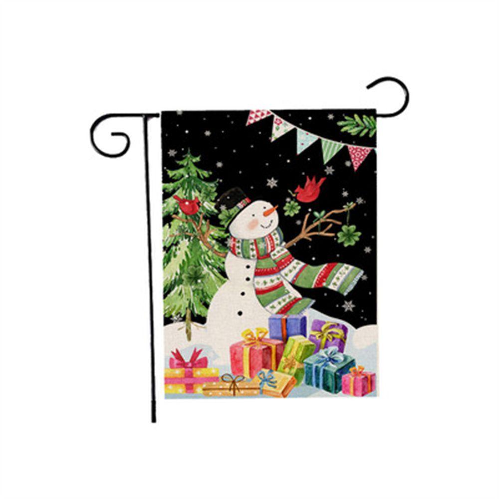 CONOPERY Cờ Hai Mặt Chống Thấm Nước Không Phai Màu Trang Trí Giáng Sinh
