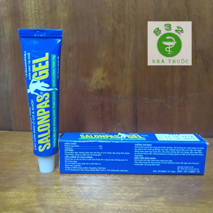 Salonpas Gel Gel bôi giảm đau