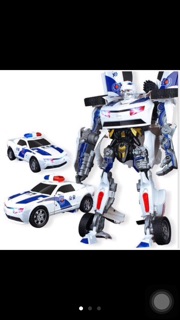 Oto cảnh sát biến hình robot