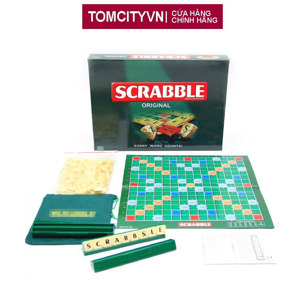 Trò Chơi Scrabble, Học Xếp chữ tiếng Anh TOMCITY