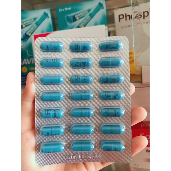 Orlistat Stada 120mg Viên uống hỗ trợ giảm cân h/42viên