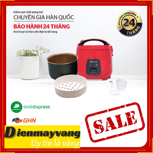 〖LÒNG NỒI 7 LỚP SIÊU BỀN 〗Nồi cơm điện 1.8L SUNHOUSE MAMA SHD8652 đỏ - Tiết kiệm điện năng - Cảm biến nhiệt thông minh