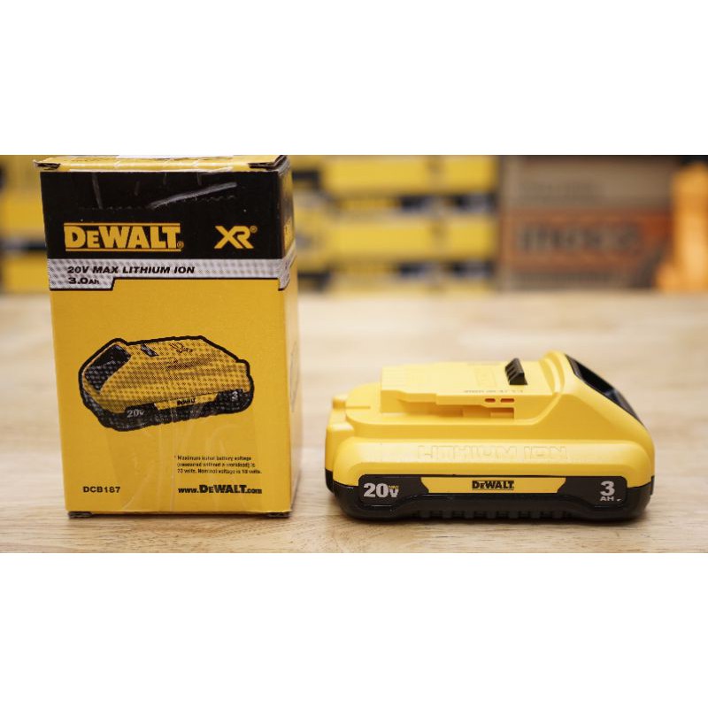 DMTT Pin Dewalt 20v 3Ah DCB187 Chính Hãng